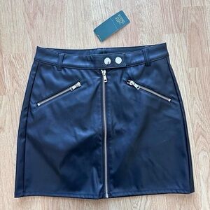 NWT Wild Fable faux leather skirt